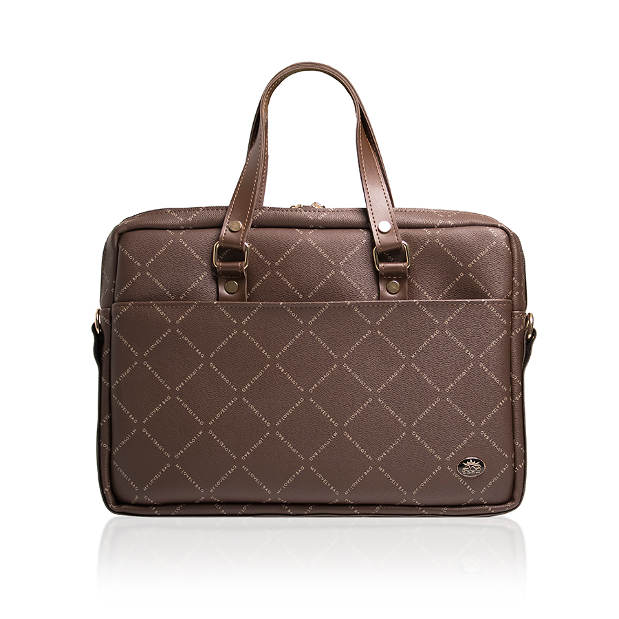 BUSINESS BAG - MLB smeđe