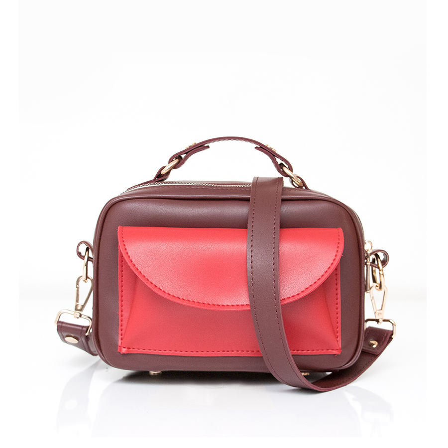 GIANNA - бордо/црвено